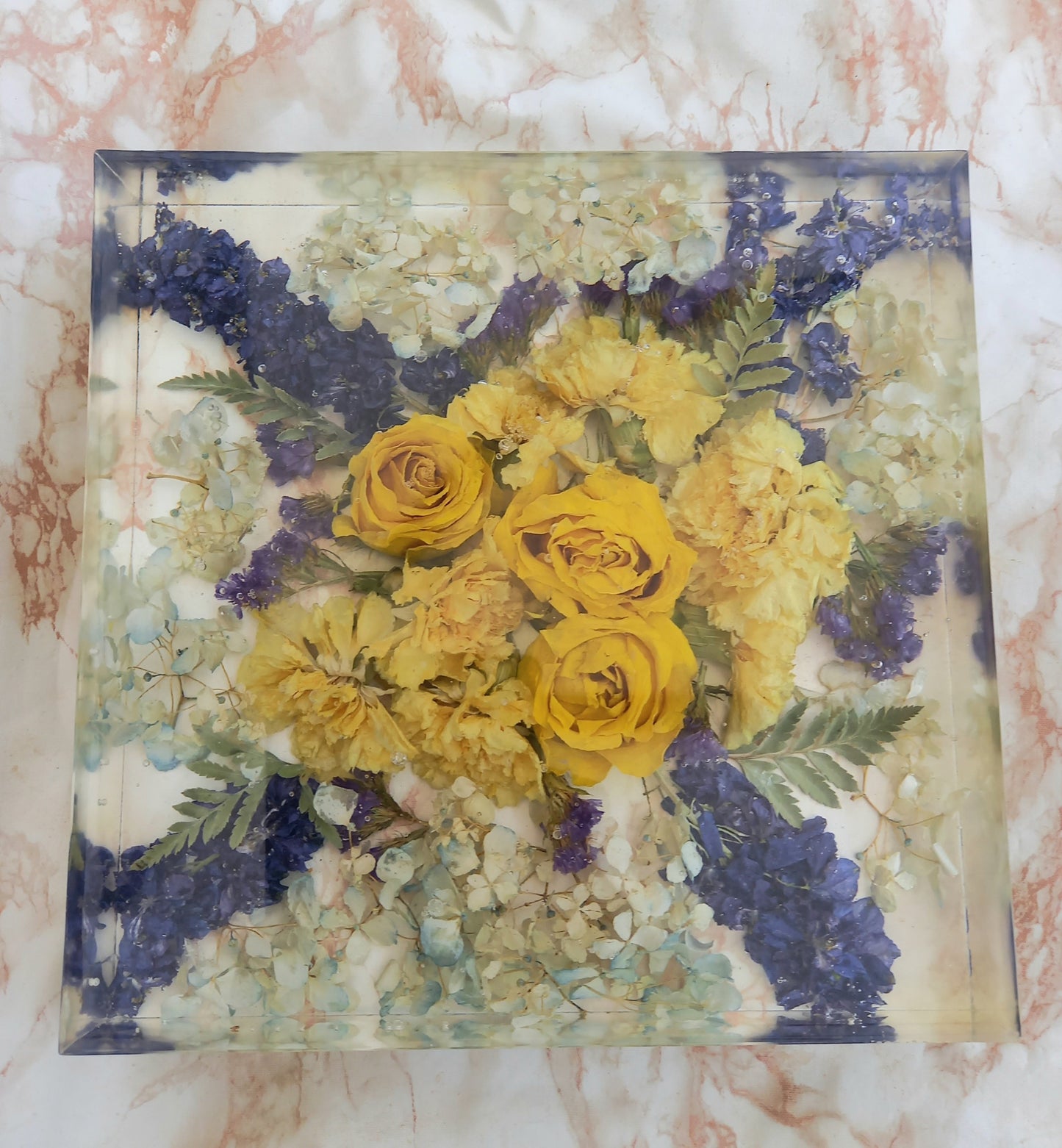 25cm Floral Art Block