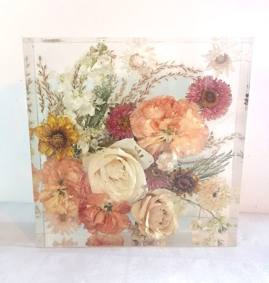 20cm Floral Art Block