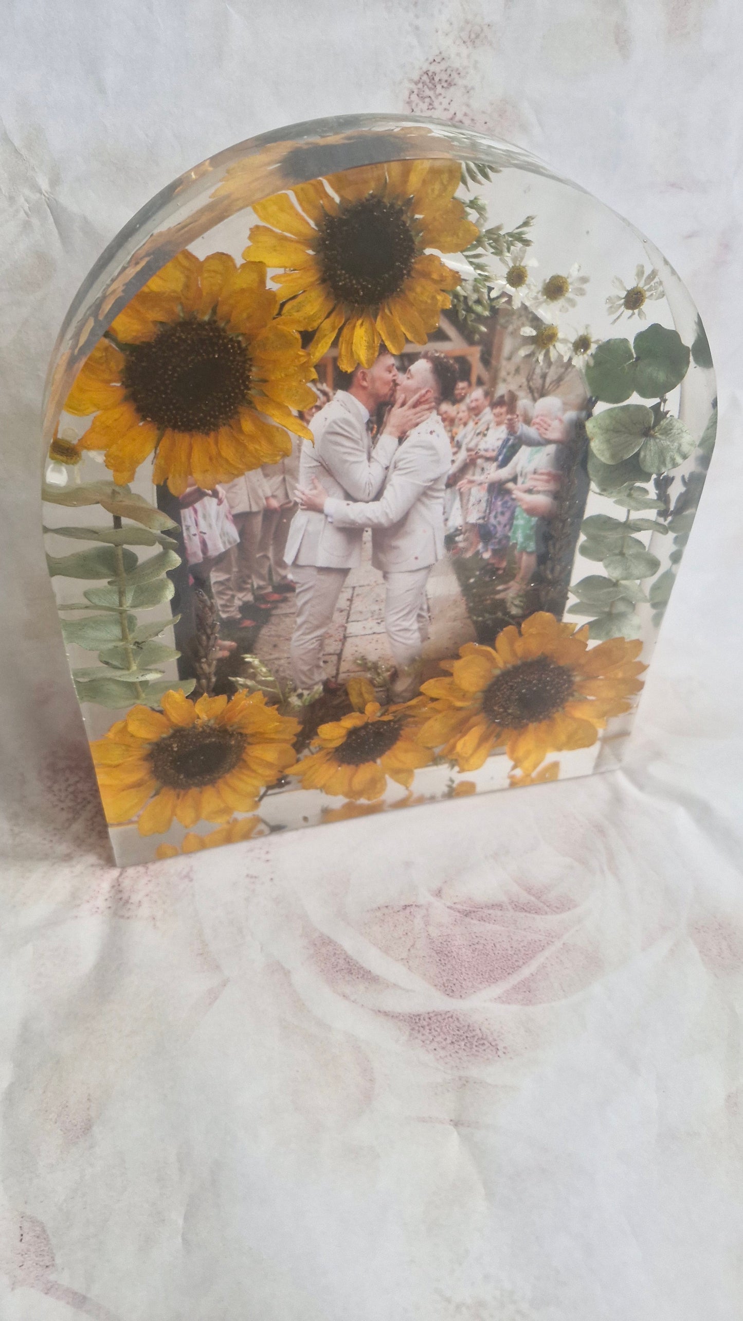 Arch Photo Flower Frame