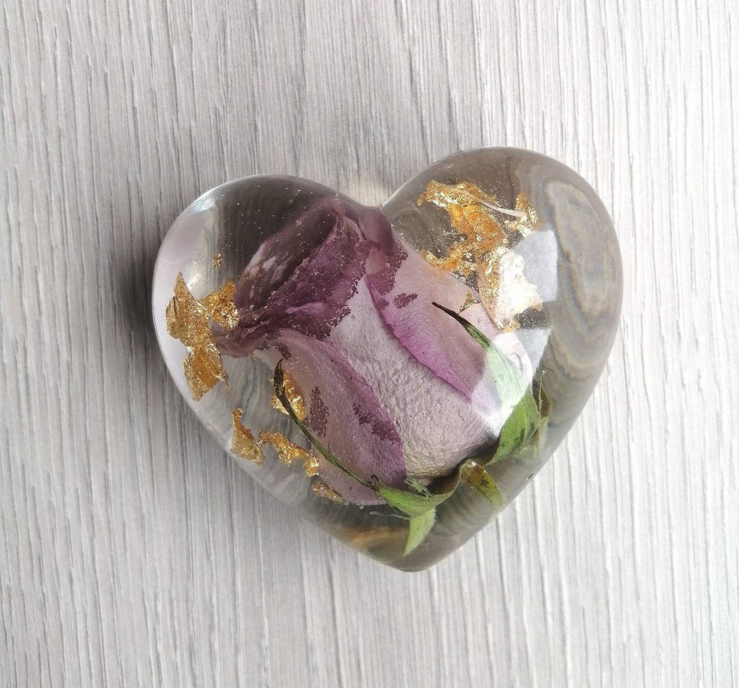 Flower Puffy Heart a Keepsake