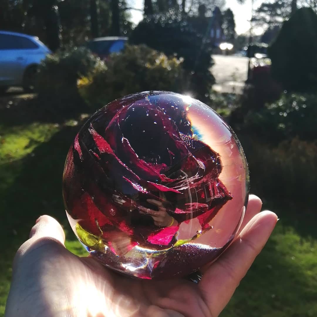 Floral Sphere 10cm