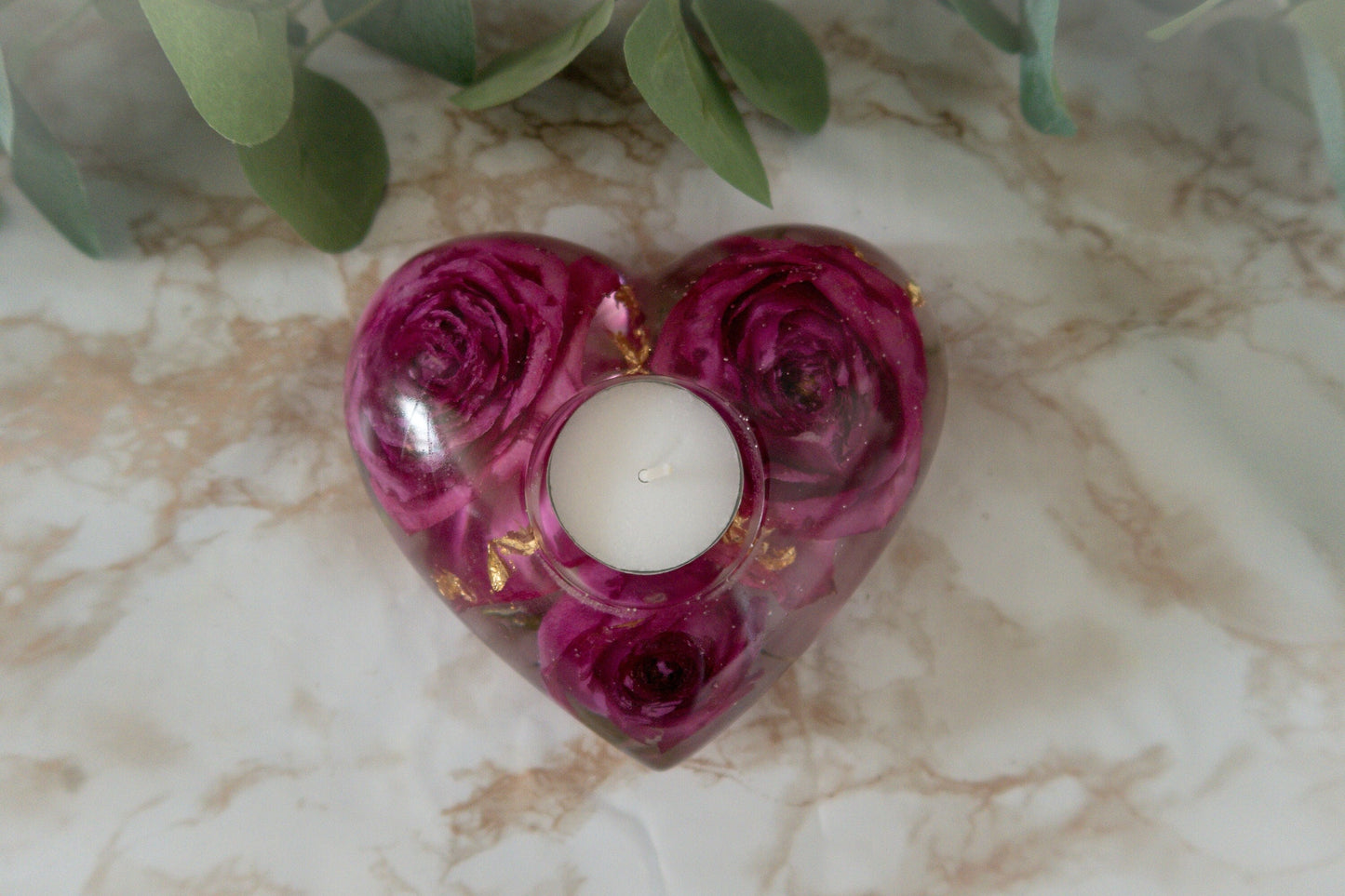 Large Heart Tea Light